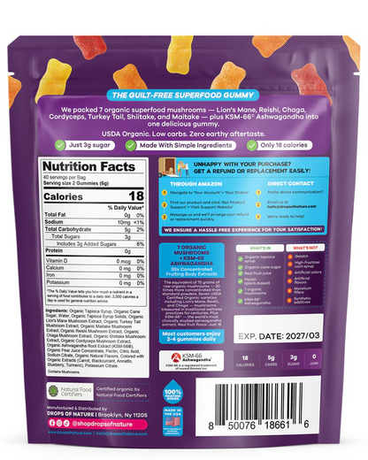 Premium Mushroom Gummies